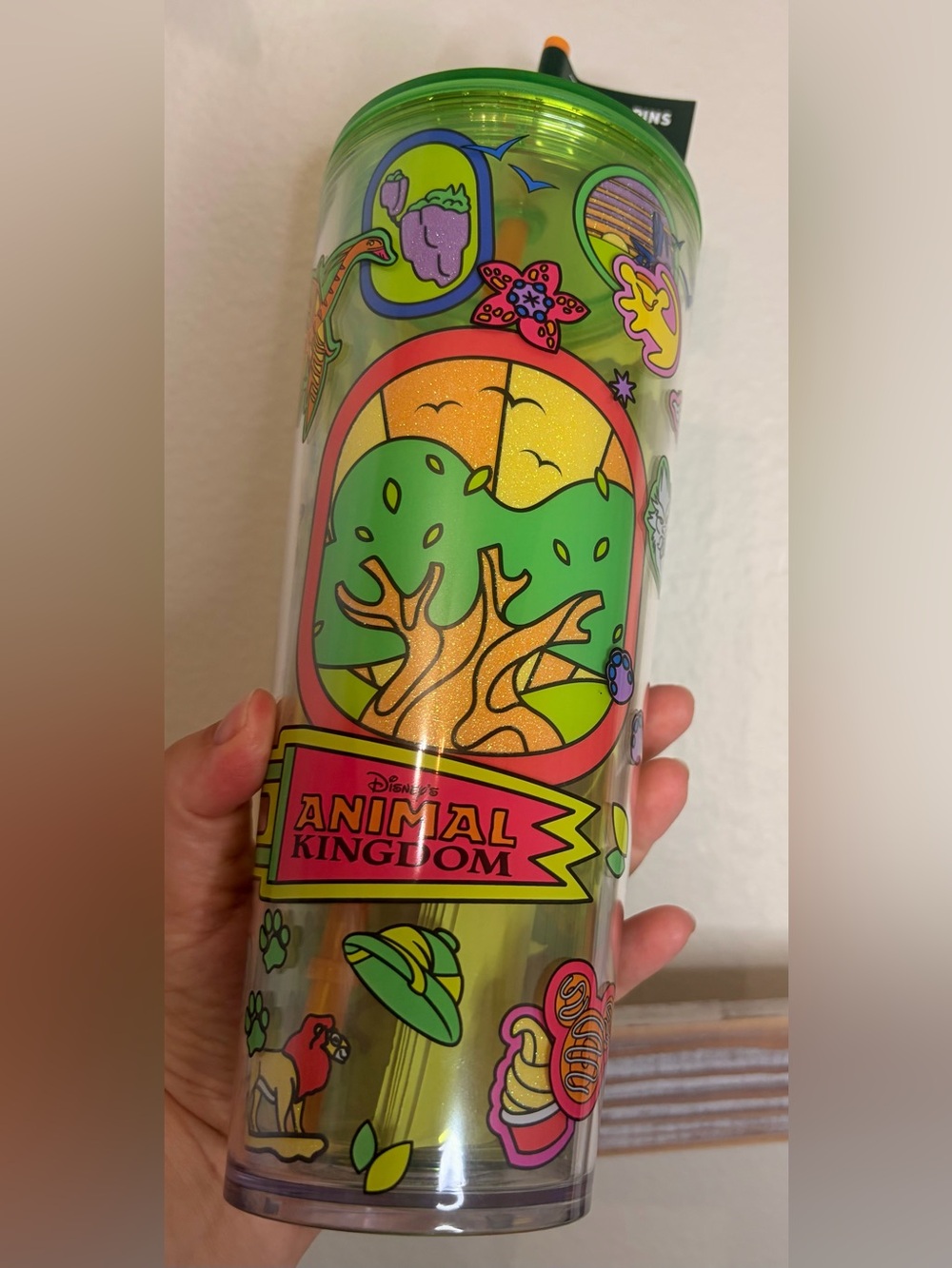 🦁 Disney Starbucks Animal Kingdom 24oz Tumbler 2025 NO PINS